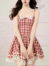 Homestyle Beauty kariertes Minikleid